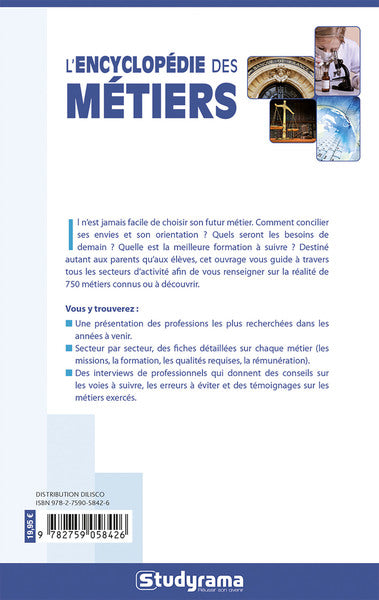 L'encyclopédie des métiers 2025-2026