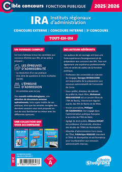 Concours des IRA – Thèmes d’actualité des politiques publiques d’État