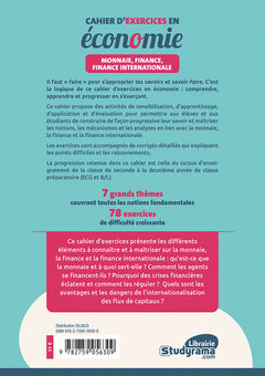 Cahier d'exercices en économie