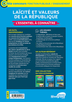 Laïcité et valeurs de la République – L’essentiel à connaître