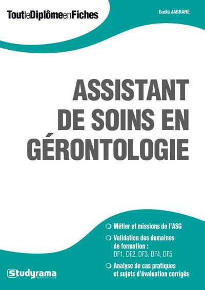Assistant de soins en gérontologie