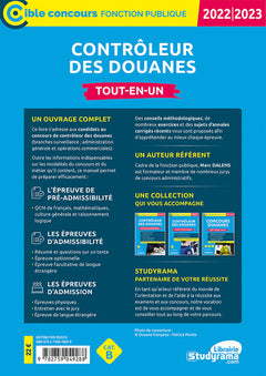 Contrôleur des douanes – Tout-en-un