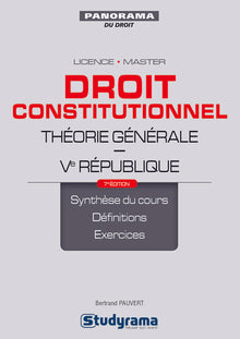 Droit constitutionnel théorie générale Ve République