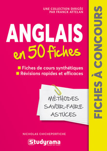 anglais en 50 fiches