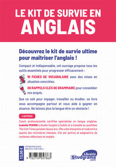 Le kit de survie en anglais