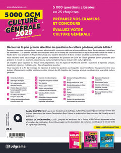 5000 qcm de culture générale