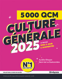 5000 qcm de culture générale