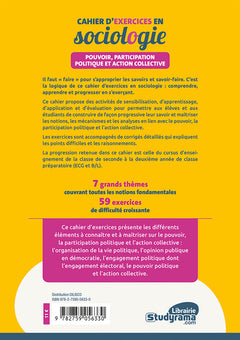 Cahier d'exercices en sociologie