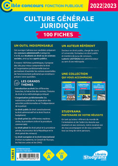 Culture générale juridique – 100 fiches