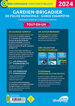 Gardien-brigadier de police municipale Garde champêtre