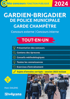 Gardien-brigadier de police municipale Garde champêtre