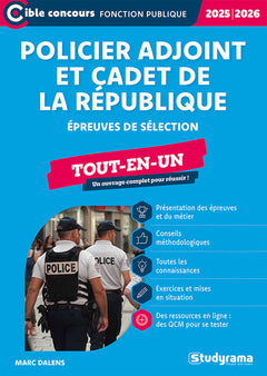 Policier adjoint et cadet de la République