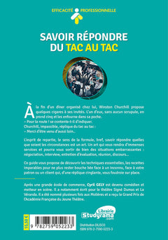 Savoir répondre du tac au tac