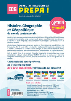 Histoire, géographie et géopolitique du monde contemporain, 2e année