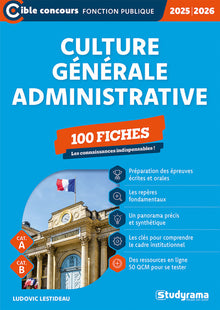 Culture générale administrative – 100 fiches