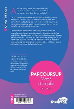 Parcoursup mode d'emploi