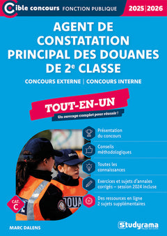 Agent de constatation principal des douanes de 2e classe – Tout-en-un