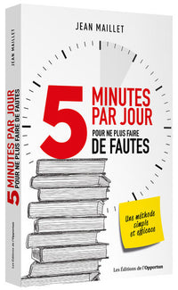 5 minutes par jour pour ne plus faire de fautes