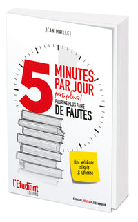 5 minutes par jour pas plus ! Pour ne plus faire de fautes