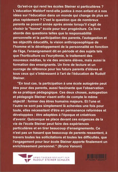 Les écoles Steiner aujourd'hui