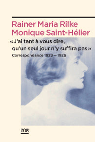 J'ai tant à vous dire, qu'un seul jour n'y suffira pas