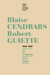 Lettres 1920-1959