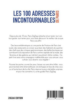 Les 100 adresses incontournables de Paris