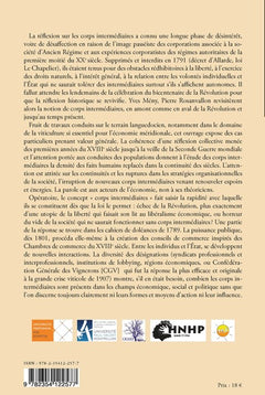 Corps intermédiaires marchands et vignerons en Languedoc, 1704-1939