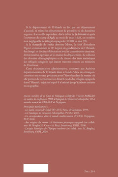 Refugies espagnols de la guerre civile dans le departement de l'herault 1937 193