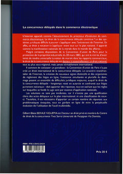 Concurrence deloyale dans le commerce electronique