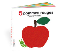 5 pommes rouges