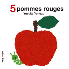 5 pommes rouges