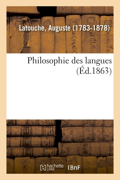 Philosophie des langues