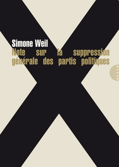 Note sur la suppression des partis politiques