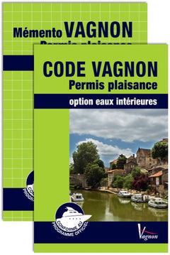 CODE VAGNON PERMIS PLAISANCE OPTION EAUX INTERIEURES + MEMENTO