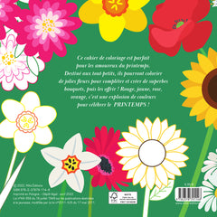 Des bouquets à créer en coloriage et à offrir !
