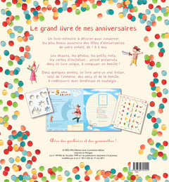 Le grand livre de mes anniversaires