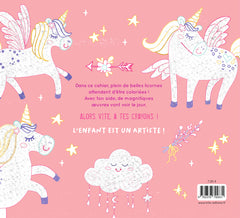 Mon gros cahier de licornes à colorier