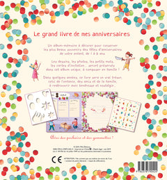 Le grand livre de mes anniversaires