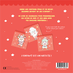 Mes lutins de Noël à colorier sans dépasser