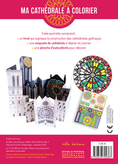 Ma cathédrale à colorier