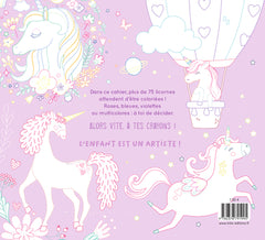 Mon gros cahier de licornes à colorier