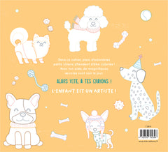Mon gros cahier de petits chiens à colorier