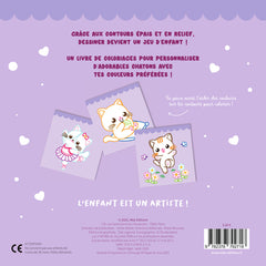 Mes mignons chatons à colorier sans dépasser