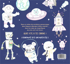 Mon gros cahier de l’espace à colorier