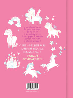 Mon beau carnet de coloriage : Licornes