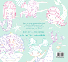 Mon gros cahier de sirènes à colorier