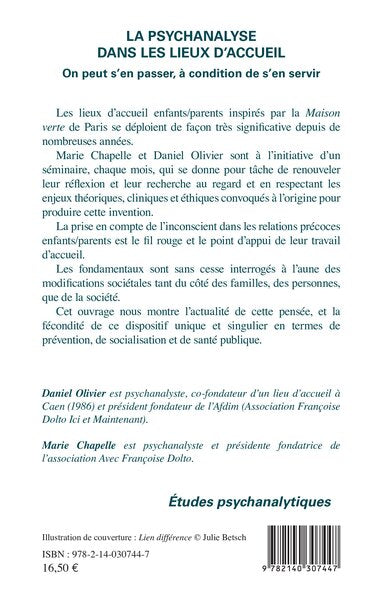 La psychanalyse dans les lieux d'accueil