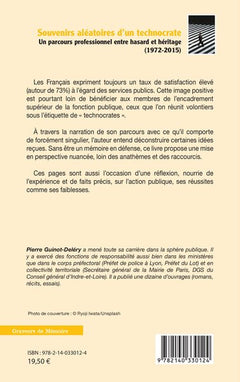 Souvenirs aléatoires d'un technocrate