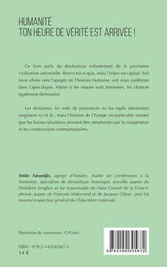 Humanité ton heure de vérité est arrivée !